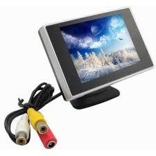 Wholesale Auto PAL/NTSC Vehicle Rear View Cameras With 3.5 inch Wireless Rearview LCD Mirror Monitor from china suppliers