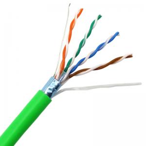 Wholesale 4P Twisted Pair PVC HDPE Cat5e LAN Cable , 24AWG Cat5e Cable UTP FTP from china suppliers