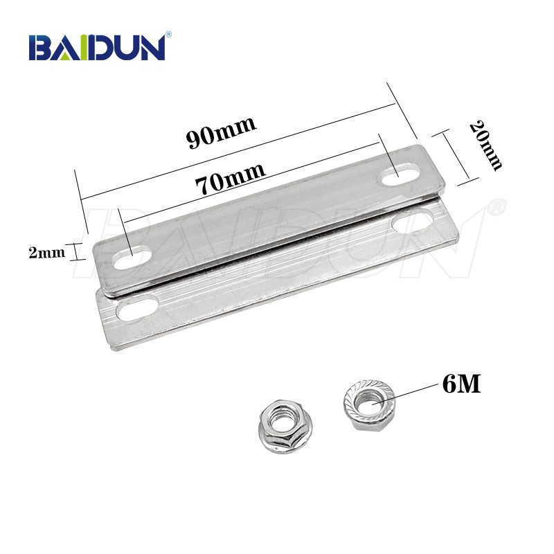 Wholesale Connection Piece 3.2V 90AH Nickel Plated Copper Busbar 0.05kg from china suppliers