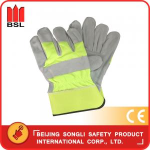 Wholesale SLG-HD6020-K cow split leather working safety gloves from china suppliers