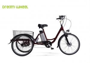 Wholesale 26" Wheel Wave Electric Pedal Assist Trike 36V 350W With Lithium Battery from china suppliers