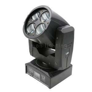 Wholesale 4x10w  Lightweight Mini White LED Moving Head Super Beam Light with Color Wheel from china suppliers