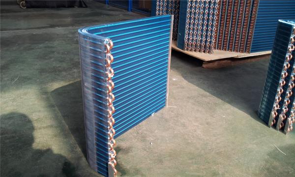 Quality Copper Tube Blue Fin Condenser Coils for sale