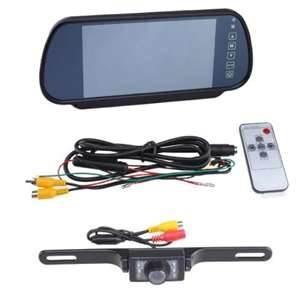 Wholesale 15 DCV 3.5 inch automotive hd vehicle rear view parking cameras with bibi alarm for car  from china suppliers