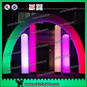 Wholesale 3M Valentine's Decoration Inflatable Arch Lighting Inflatable Column With RGB Color from china suppliers