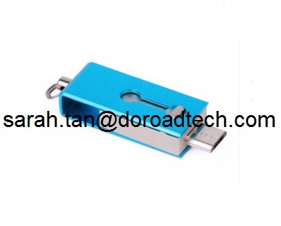 Quality New OTG Mobile Phone USB Flash Drive, Real Capacity A GRADE Chip Cell Phone Pen Drive for sale