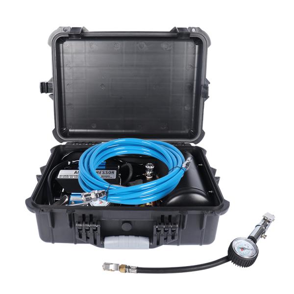 ARB Head Air Suspension Compressor Double Cylinder For Car Tire Inflation with plastic box