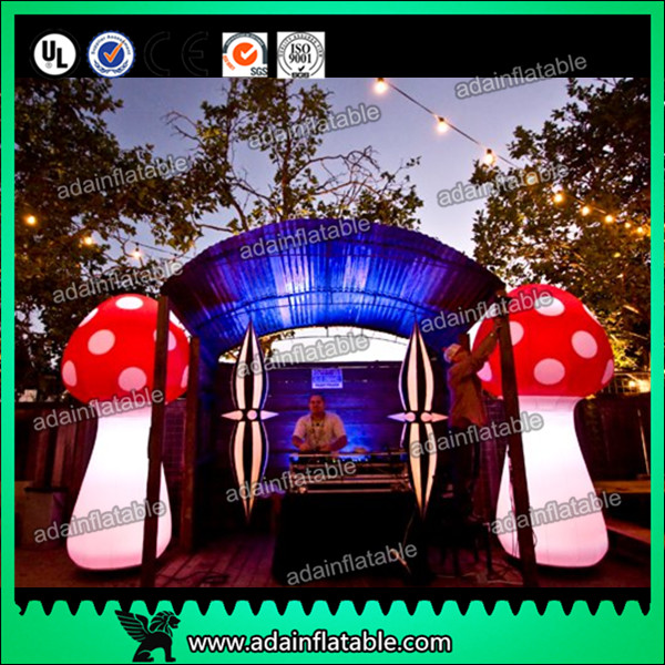 Wholesale Attractive 3m Inflatable Mushroom LED Lighting 190T Nylon For Engagement from china suppliers
