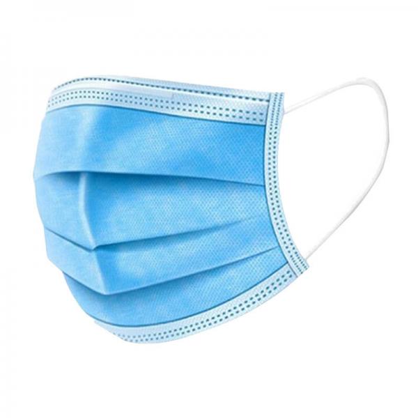 Quality CE best blue white 3 ply face mask disposable for sale