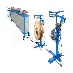 Copper Tube Straightening And Cutting Machine , 1.5 Kw Industrial Hvac Units