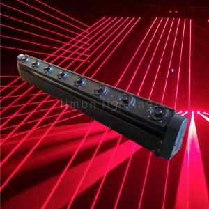 Wholesale Pixel Control 8 Eyes DMX 500MW Single Red Laser Beam Bar Moving Head Lights from china suppliers