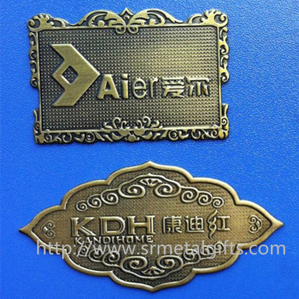 Wholesale Custom made antique brass name plate sign plaques, China wholesale prices small quantity, from china suppliers