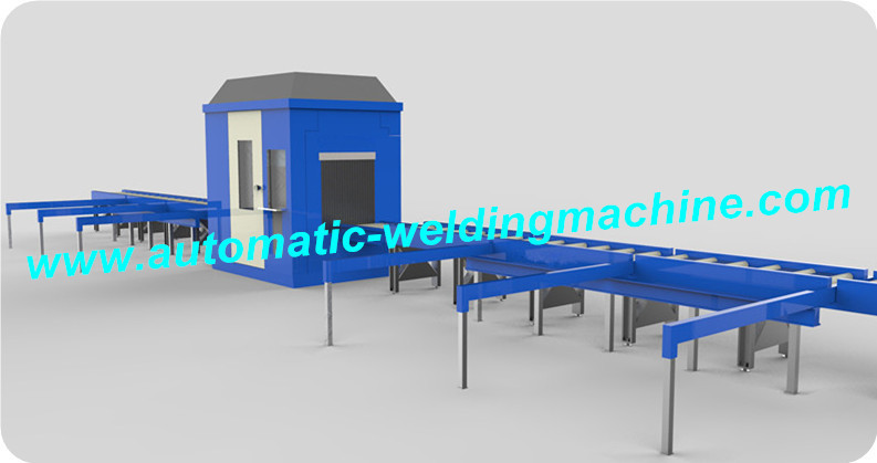 China Robotic 6 Axi CNC Cutting Machine For Steel Pipe Square Tube Or Channel Steel on sale
