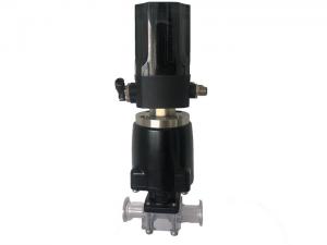 Wholesale Clamp Connection Double Acting DN80 Pneumatic Diaphragm Valve from china suppliers