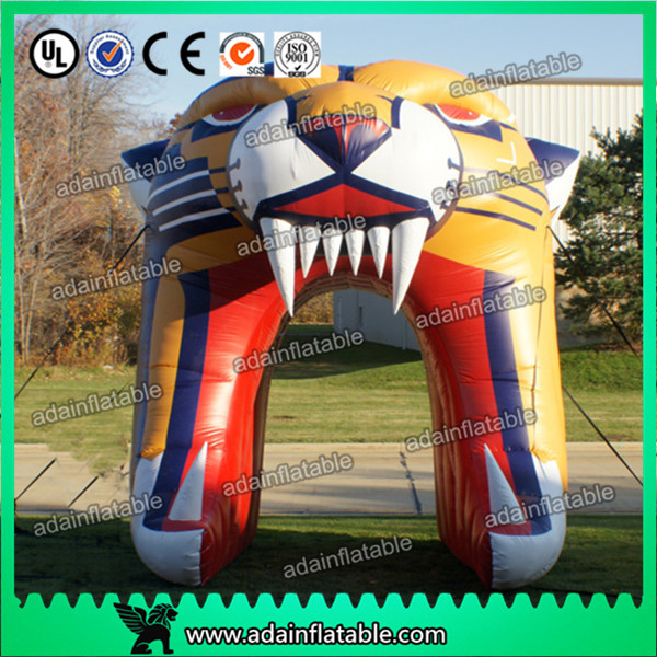 Wholesale Inflatable Tiger Head Entrance Tunnel Arch from china suppliers