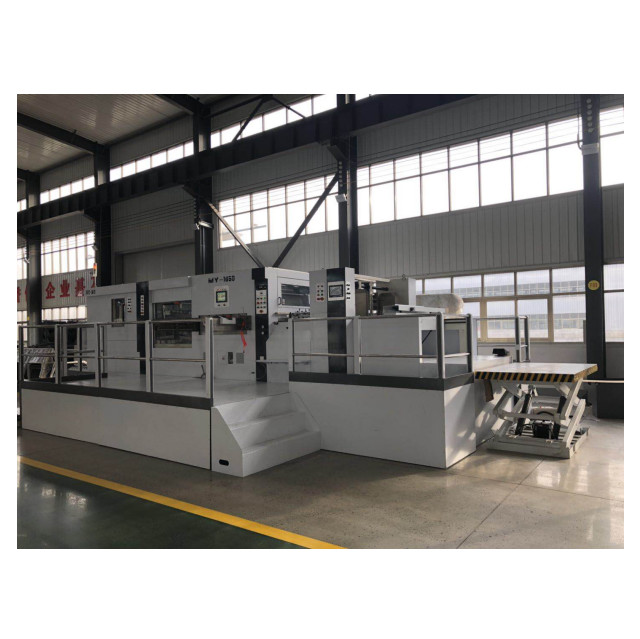 China PLC Hydraulic Automatic Creasing Corrugated Carton Die Cutting Machine on sale