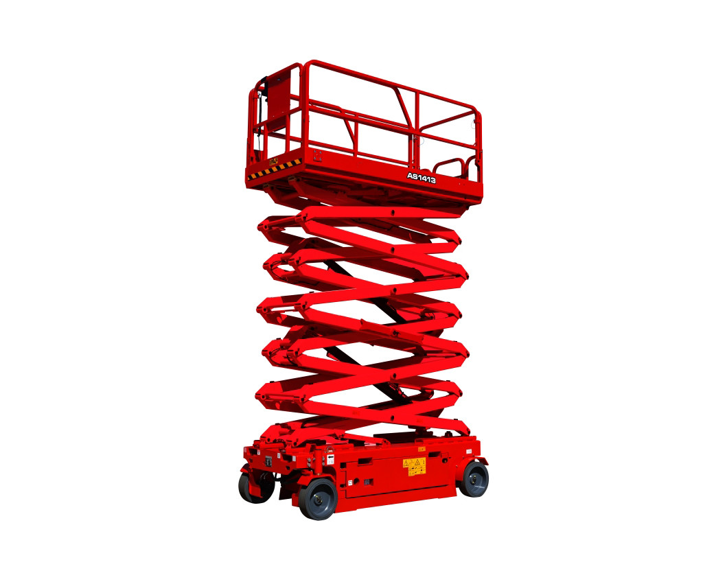 China 15m Aerial Work Platforms Self Propelled Electric Scissor Lift 51ft Height Lift GETAS1413 on sale