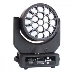 Wholesale 19x12w RGBW 4in1 Hawkeye Small Bee Eyes LED Moving Head Beam Light from china suppliers