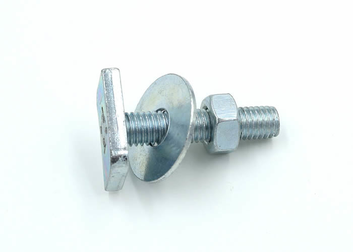 Wholesale Galavanized Mild Steel Square Head Bolts with Hex Nuts and Flat Washers from china suppliers