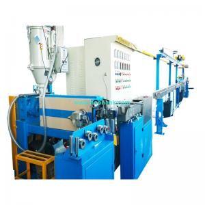 China Ldpe Xlpe Lshf Nylon Tpu Tpe Sheathed Electric Cable Extrusion Line on sale