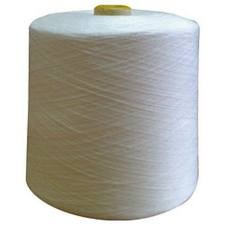 Wholesale Eco - Friendly Raw white 100 Polyester Dyed Corn Spun Yarn For Knitting, sewing from china suppliers