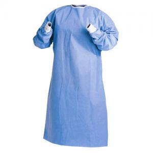 Wholesale Clinic Reinforced  Disposable Medical Gowns , Disposable Surgeon Gown Antibacterial from china suppliers