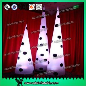Wholesale Lighting Spot Inflatable Cone For Stage Decoration Performance Decoration from china suppliers