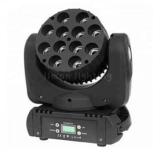 Wholesale Wedding Concert Narrow Beam Angle 12x12w RGBW 4in1 Cree LED Moving Head Beam from china suppliers