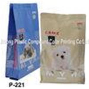 Wholesale Matte Quad-Seal Laminated Zipper Dog Food Packaging from china suppliers