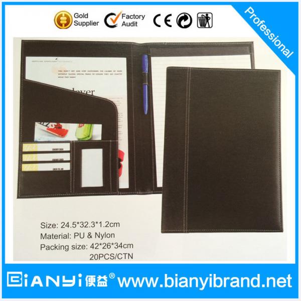 Quality 2014 high quality paper presentation folder with pocket for sale