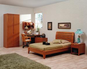 Wholesale Classic Single bed design wooden bedroom furniture by Shenzhen factory for Residential and apartment project use from china suppliers