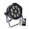 Buy cheap Remote Controller DMX Wireless 9x18w RGBWAUV 6in1 Waterproof LED Battery Uplight from wholesalers