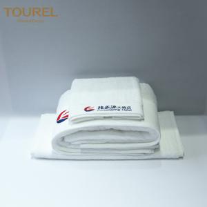 Wholesale 5 Star Luxury Hotel Towel Set Embroidered Prestige Hotel Logo Smooth Feels from china suppliers