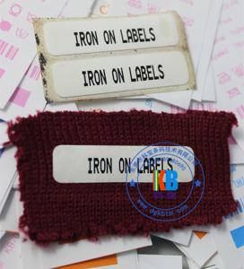Wholesale Hot melting school uniform name tag iron on label for Epson C3500 C7500 inkjet printer from china suppliers