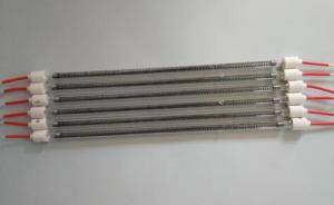 China Carbon fiber infrared heater 380v 500w 600w  infrared lamp quartz heating tube on sale