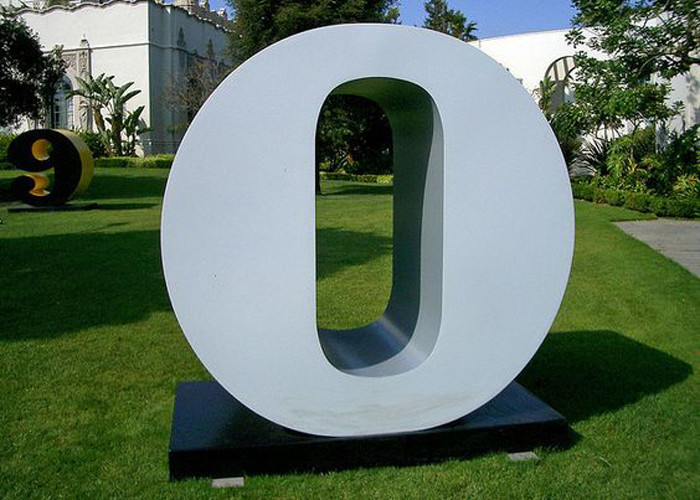 Wholesale Letter O Garden Free Standing Sculpture Large Stainless Steel letter Sculpture from china suppliers