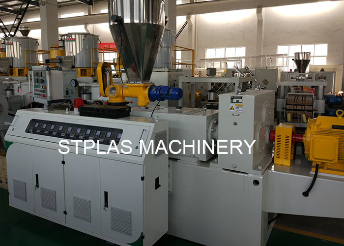 China Plastic Single Screw Extruder For Extruding PVC PE PP PET ABS Material on sale