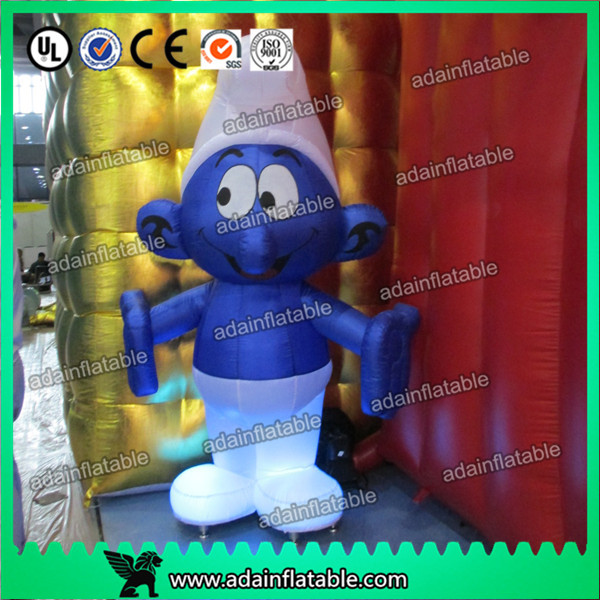 Wholesale 2M -20M Custom Oxford cloth Inflatable Smurfs With LED Light from china suppliers