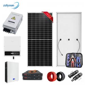 Hybrid solar inverter 8kw 10kw with lithium battery for home use