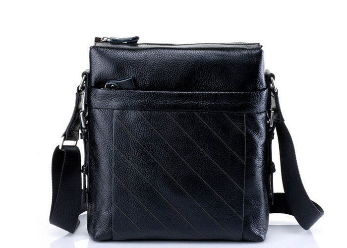 Buy cheap Custom Classical Style Leather Cross Body Bag for Men NB2122 from wholesalers