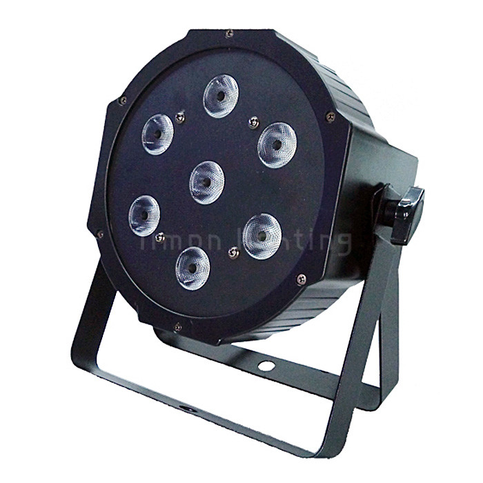 Wholesale Cheap Price 7x10W 4in1 DMX Stage Plastic LED Flat Par Light RGBW from china suppliers