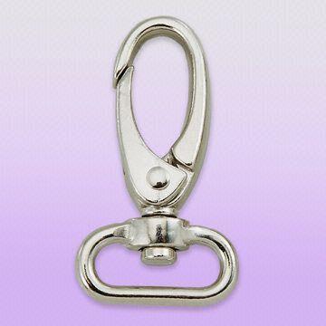 Wholesale 3/4-inch Nickel-plated Swivel Snap Hook, Ideal for Bags, Lanyards and Leather Products from china suppliers