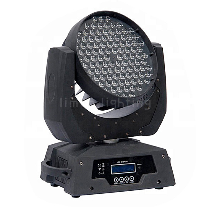 Wholesale 108x3w RGBW Color Mixing Rainbow Effects DMX LED Moving Head Wash Light from china suppliers