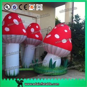 Wholesale Air Blown Inflatable Orange Lighting Event Inflatable Mushroom from china suppliers