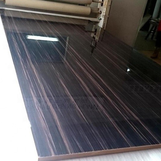 Wholesale Popular wood grain design acrylic mdf panel for kitchen cabinet from china suppliers