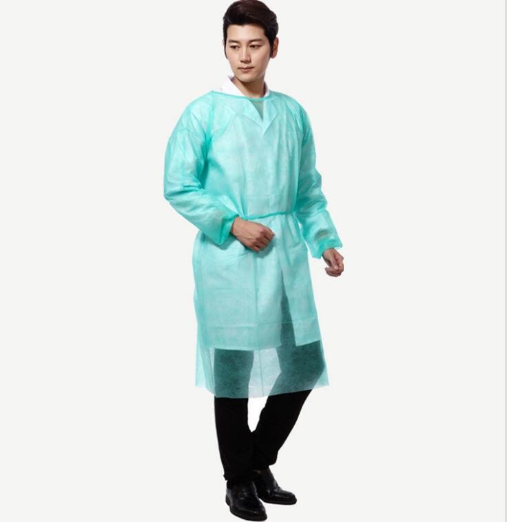 Wholesale Eco Friendly Disposable Isolation Gown Highly Breathable Acid Proof Sanitation from china suppliers