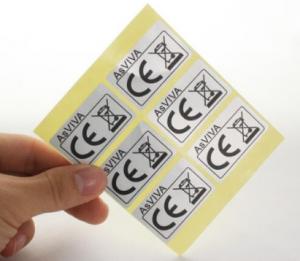 Wholesale Self Adhesive Electronic Equipment Labels / Shipping Labels Customized Size from china suppliers