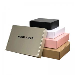 Wholesale Custom Logo Corrugated Cosmetic Gift Box Packaging Offset Printing from china suppliers