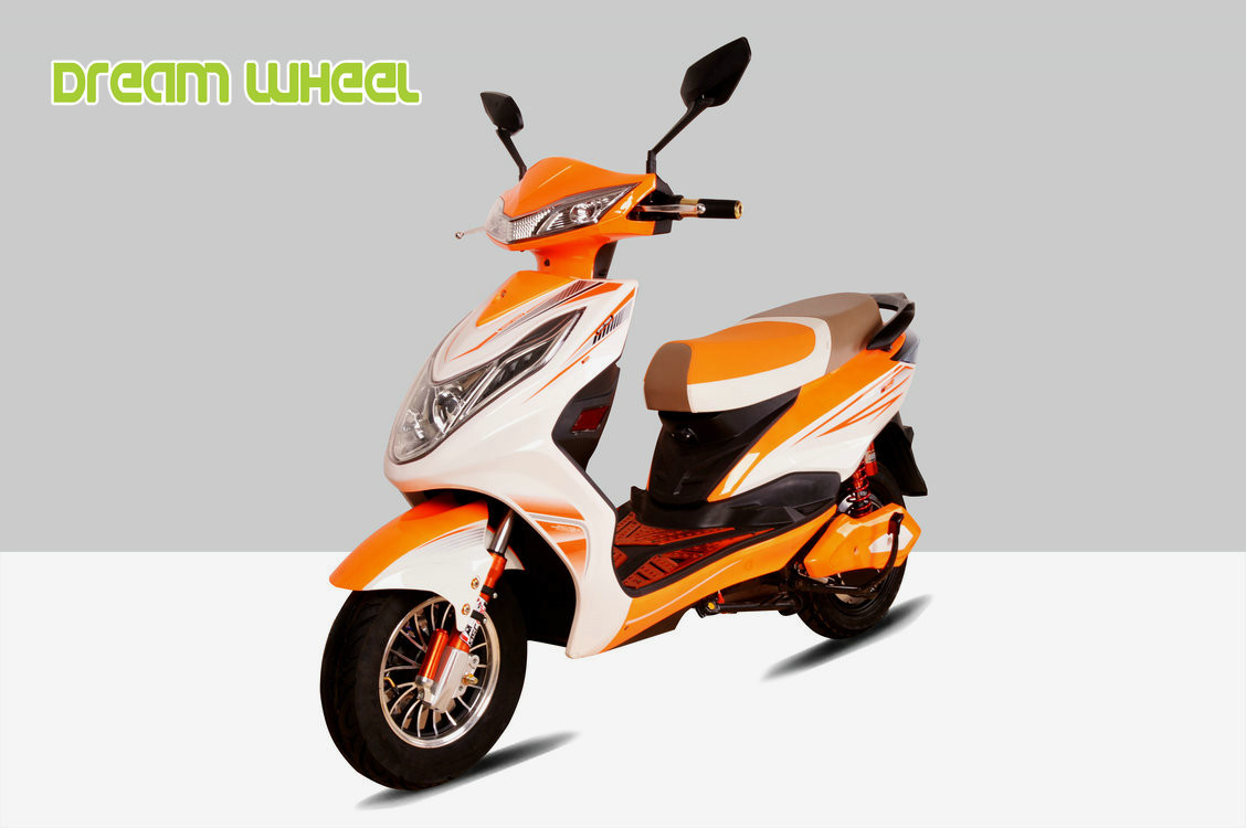 Wholesale 48V 600W Electric Bike Scooter , 45km/h Pedal Assisted Electric Scooter 90km from china suppliers