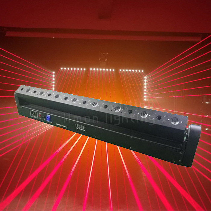 Wholesale American Dj Disco Lights 8 Eyes 500mW Red LED Laser Beam Bar Light for sale from china suppliers